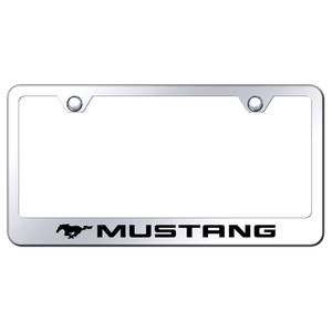 Au-TOMOTIVE GOLD | License Plate Covers and Frames | Ford Mustang | AUGD3091