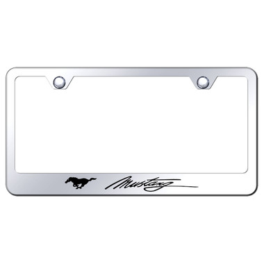 Au-TOMOTIVE GOLD | License Plate Covers and Frames | Ford Mustang | AUGD3092