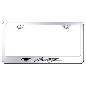 Au-TOMOTIVE GOLD | License Plate Covers and Frames | Ford Mustang | AUGD3092