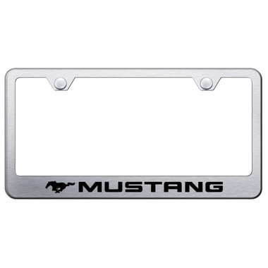 Au-TOMOTIVE GOLD | License Plate Covers and Frames | Ford Mustang | AUGD3098