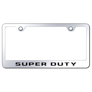 Au-TOMOTIVE GOLD | License Plate Covers and Frames | Ford Super Duty | AUGD3101