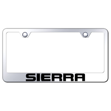 Au-TOMOTIVE GOLD | License Plate Covers and Frames | GMC Sierra 1500 | AUGD3110