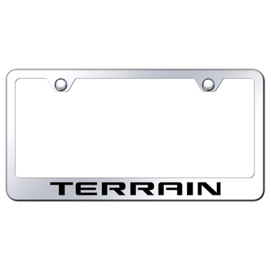 Au-TOMOTIVE GOLD | License Plate Covers and Frames | GMC Terrain | AUGD3111