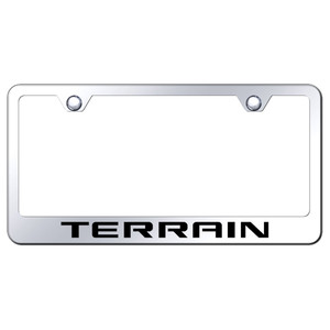 Au-TOMOTIVE GOLD | License Plate Covers and Frames | GMC Terrain | AUGD3111