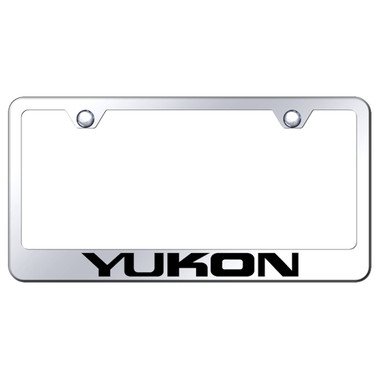 Au-TOMOTIVE GOLD | License Plate Covers and Frames | GMC Yukon | AUGD3112