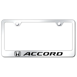 Au-TOMOTIVE GOLD | License Plate Covers and Frames | Honda Accord | AUGD3115