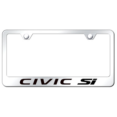 Au-TOMOTIVE GOLD | License Plate Covers and Frames | Honda Civic | AUGD3118