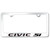 Au-TOMOTIVE GOLD | License Plate Covers and Frames | Honda Civic | AUGD3118