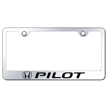 Au-TOMOTIVE GOLD | License Plate Covers and Frames | Honda Pilot | AUGD3129