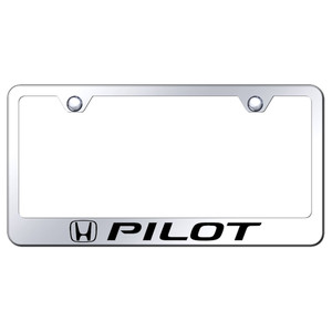Au-TOMOTIVE GOLD | License Plate Covers and Frames | Honda Pilot | AUGD3129