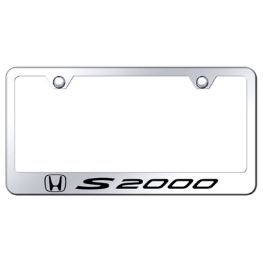 Au-TOMOTIVE GOLD | License Plate Covers and Frames | Honda S2000 | AUGD3131