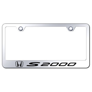 Au-TOMOTIVE GOLD | License Plate Covers and Frames | Honda S2000 | AUGD3131