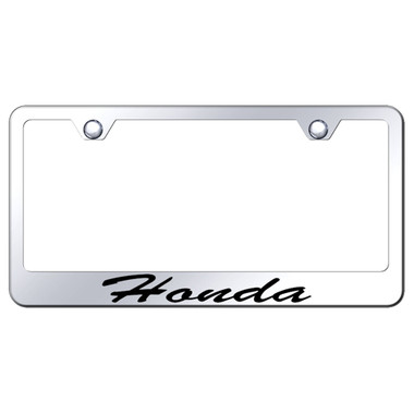Au-TOMOTIVE GOLD | License Plate Covers and Frames | Honda | AUGD3133