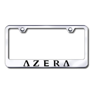 Hyundai Azera on Stainless Steel License Plate Frame - Officially Licensed