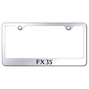 Infiniti FX35 on Stainless Steel License Plate Frame - Officially Licensed
