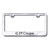Au-TOMOTIVE GOLD | License Plate Covers and Frames | Infiniti G | AUGD3158