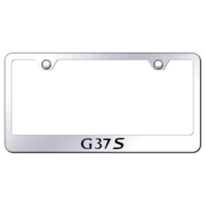 Infiniti G37s on Stainless Steel License Plate Frame - Officially Licensed