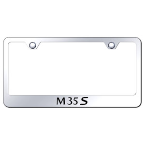 Infiniti M35s on Stainless Steel License Plate Frame - Officially Licensed