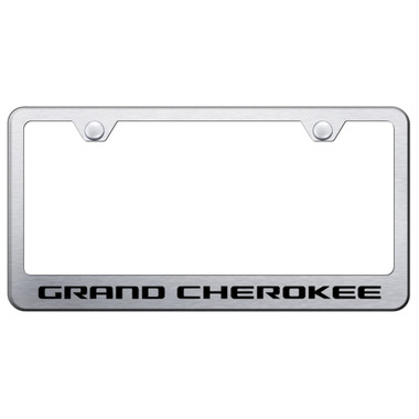Au-TOMOTIVE GOLD | License Plate Covers and Frames | Jeep Grand Cherokee | AUGD3181