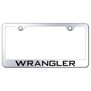 Au-TOMOTIVE GOLD | License Plate Covers and Frames | Jeep Wrangler | AUGD3183