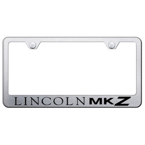 Au-TOMOTIVE GOLD | License Plate Covers and Frames | Lincoln MKZ | AUGD3202