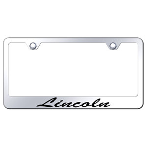 Au-TOMOTIVE GOLD | License Plate Covers and Frames | Lincoln | AUGD3207