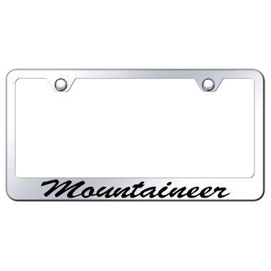 Au-TOMOTIVE GOLD | License Plate Covers and Frames | Mercury Mountaineer | AUGD3220