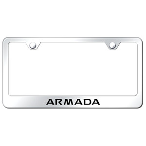 Au-TOMOTIVE GOLD | License Plate Covers and Frames | Nissan Armada | AUGD3232
