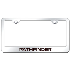 Au-TOMOTIVE GOLD | License Plate Covers and Frames | Nissan Pathfinder | AUGD3239