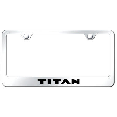 Au-TOMOTIVE GOLD | License Plate Covers and Frames | Nissan Titan | AUGD3244