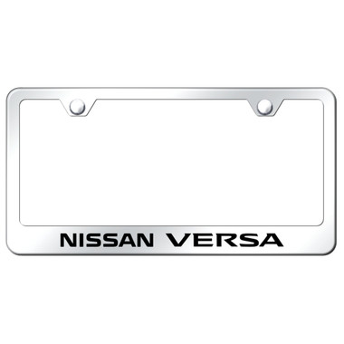 Au-TOMOTIVE GOLD | License Plate Covers and Frames | Nissan Versa | AUGD3245