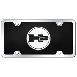 Au-TOMOTIVE GOLD | License Plate Covers and Frames | Hummer H2 | AUGD3296