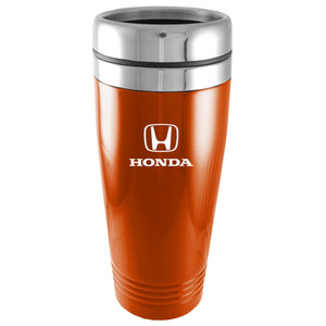 Honda on Orange Travel Mug - Officially Licensed