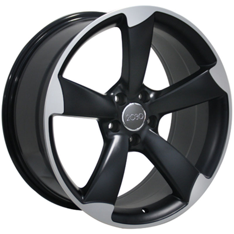 New 17" Replacement Rim for Audi A3 2006-2013 Wheel Machined Charcoal
