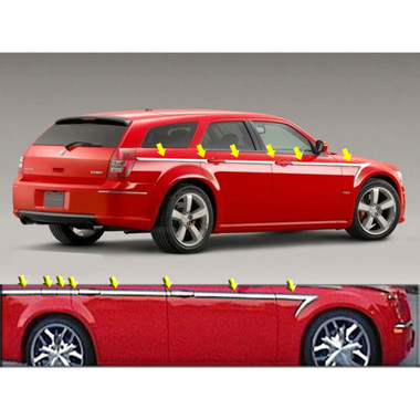 Luxury FX | Side Molding and Rocker Panels | 05-08 Dodge Magnum | LUXFX1856