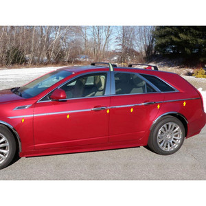 Luxury FX | Side Molding and Rocker Panels | 08-13 Cadillac CTS | LUXFX1857