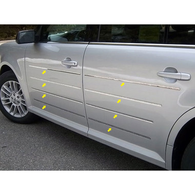 Luxury FX | Side Molding and Rocker Panels | 09-16 Ford Flex | LUXFX1861