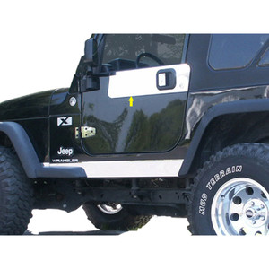 Luxury FX | Door Handle Covers and Trim | 97-06 Jeep Wrangler | LUXFX2023