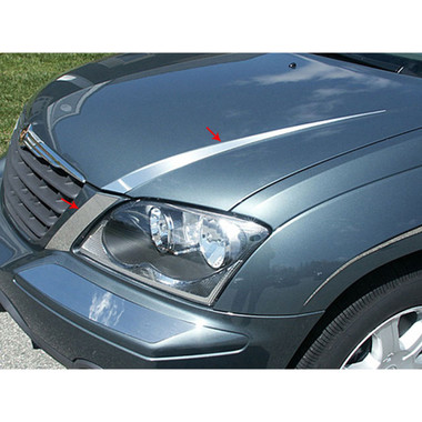 Luxury FX | Front Accent Trim | 04-07 Chrysler Pacifica | LUXFX2028