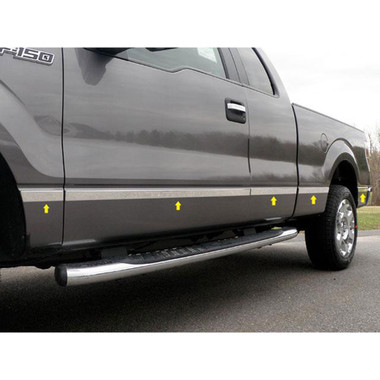 Luxury FX | Side Molding and Rocker Panels | 04-08 Ford F-150 | LUXFX2193