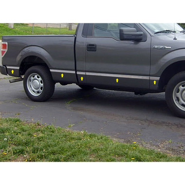 Luxury FX | Side Molding and Rocker Panels | 04-08 Ford F-150 | LUXFX2197