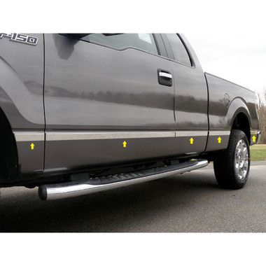 Luxury FX | Side Molding and Rocker Panels | 04-14 Ford F-150 | LUXFX2201