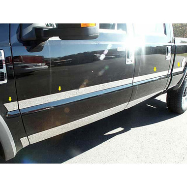 Luxury FX | Side Molding and Rocker Panels | 08-10 Ford Super Duty | LUXFX2204