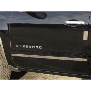 Luxury FX | Side Molding and Rocker Panels | 14-16 Chevrolet Silverado 1500 | LUXFX2208