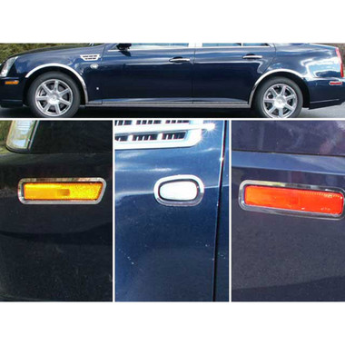 Luxury FX | Front and Rear Light Bezels and Trim | 05-08 Cadillac STS | LUXFX2218