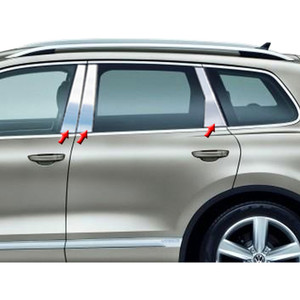 Luxury FX | Pillar Post Covers and Trim | 11-16 Volkswagen Touareg | LUXFX2251