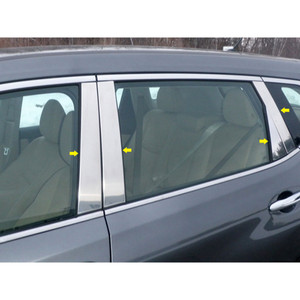 Luxury FX | Pillar Post Covers and Trim | 14-16 Nissan Rogue | LUXFX2328