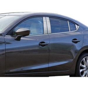 Luxury FX | Pillar Post Covers and Trim | 14-16 Mazda 3 | LUXFX2333