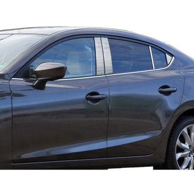 Luxury FX | Pillar Post Covers and Trim | 14-16 Mazda 3 | LUXFX2333