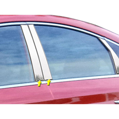 Luxury FX | Pillar Post Covers and Trim | 15-16 Hyundai Sonata | LUXFX2358